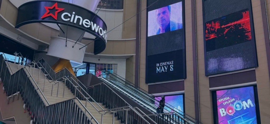 Cineworld Super-screen At 02 Arena London