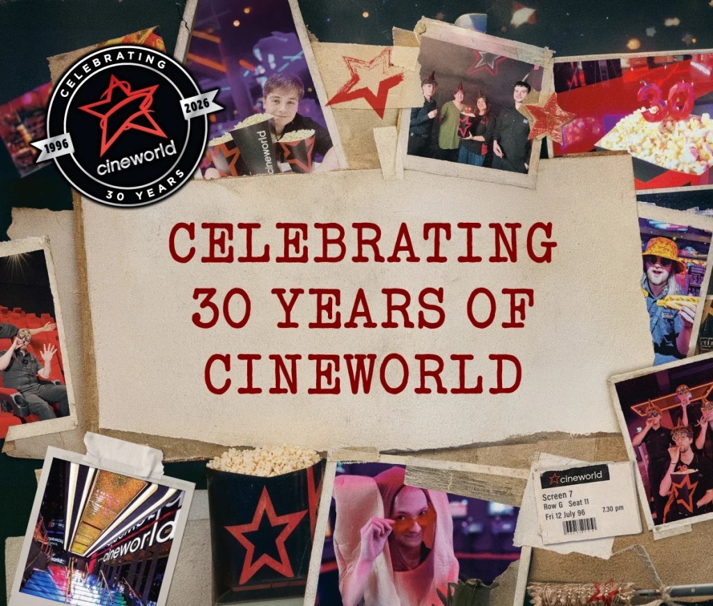 Cineworld 30th Birthday&nbsp;Promotion