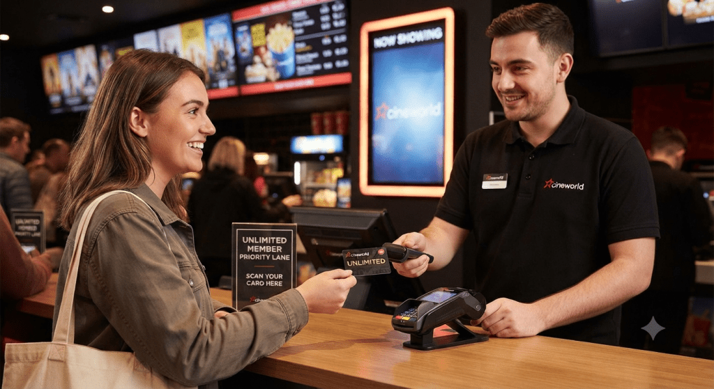 One Year Of Cineworld Unlimited&nbsp;Membership
